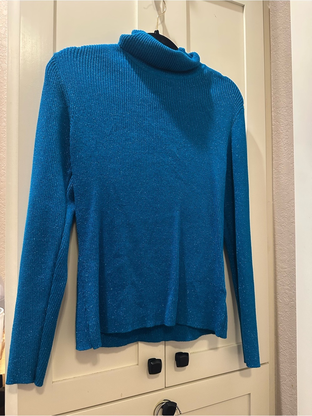Worthington Turtleneck Sparkly Long Sleeve